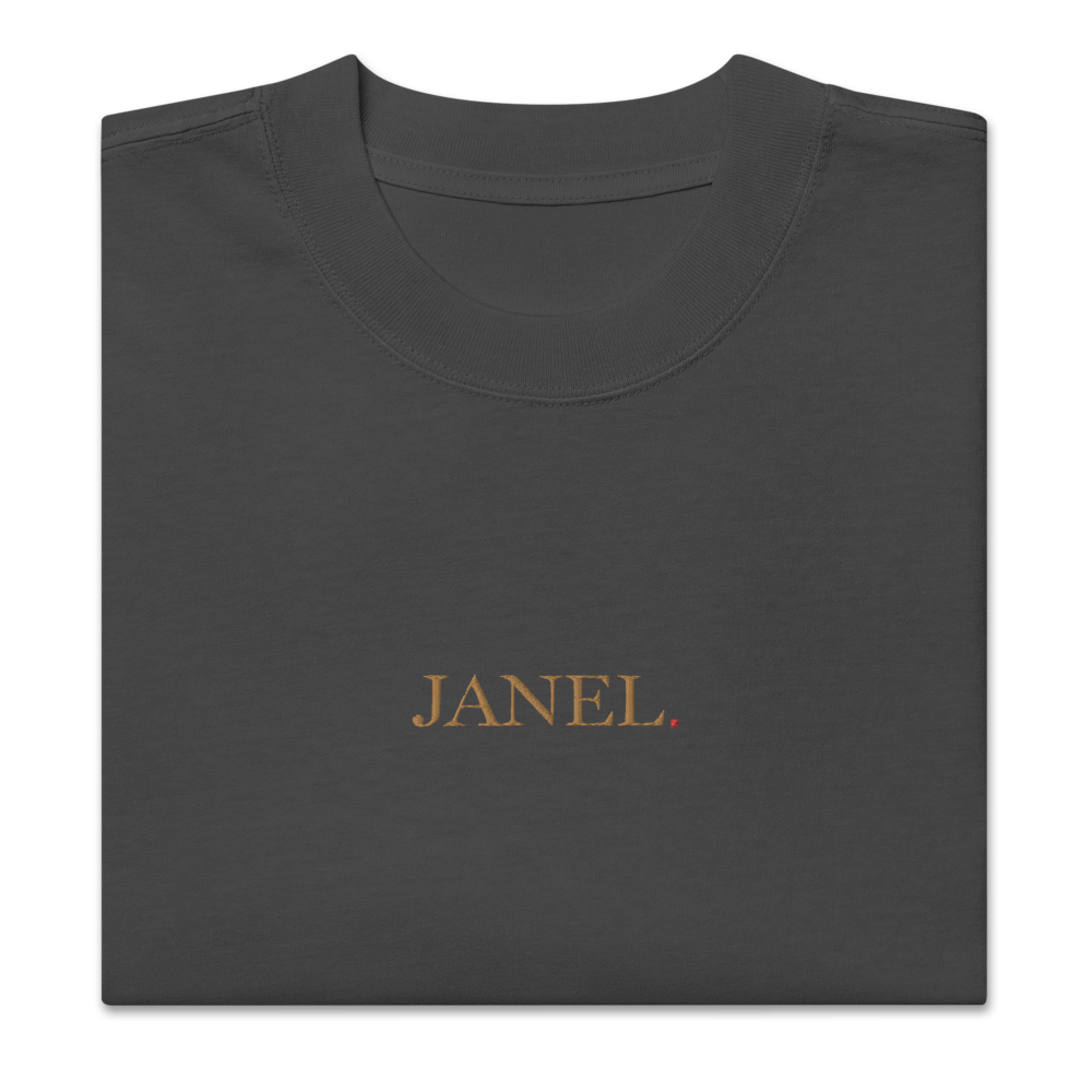 Tee Oversize Unisexe Charbon