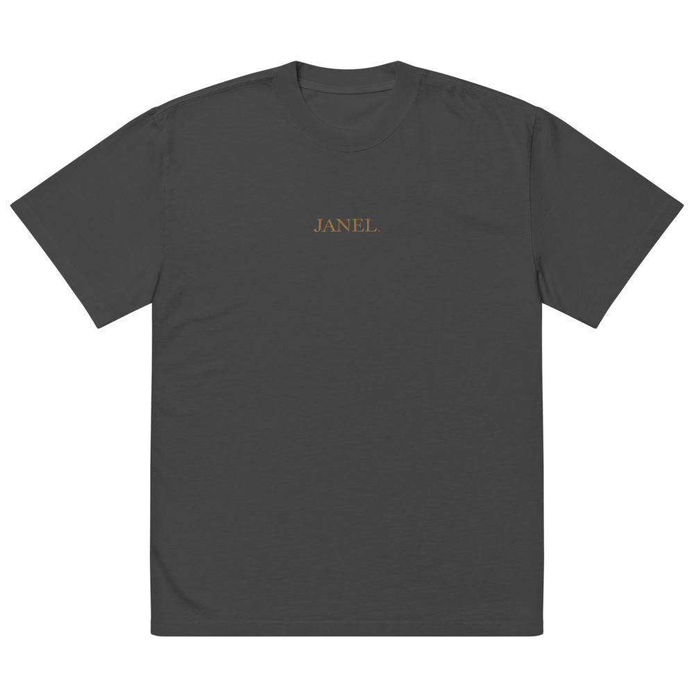 Tee Oversize Unisexe Charbon